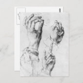 Albrecht Durer Sketch Postkarte (Vorne/Hinten)