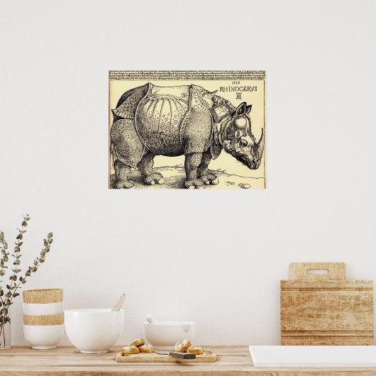 Albrecht Durer Sketching Poster (Küche)