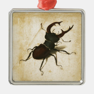 Albrecht Durer Stag Beetle Vintage Kunst der Renai Ornament Aus Metall