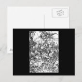 Albrecht Durer The Four Horsemen of the Apokalypse Postkarte (Vorne/Hinten)