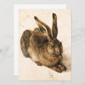 Albrecht Durer Young Hare Einladungen (Vorne/Hinten)