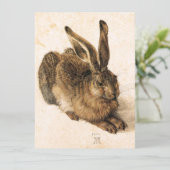 Albrecht Durer Young Hare Einladungen (Stehend Vorderseite)