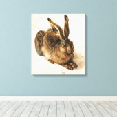 Albrecht Durer Young Hare Leinwanddruck (Insitu (Holzboden))