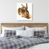 Albrecht Durer Young Hare Leinwanddruck (Insitu (Schlafzimmer))