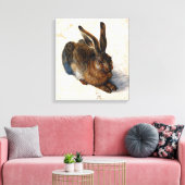 Albrecht Durer Young Hare Leinwanddruck (Insitu (Wohnzimmer))