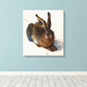 Albrecht Durer Young Hare Leinwanddruck (Insitu (Holzboden))