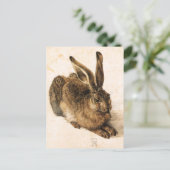 Albrecht Durer Young Hare Postcard Postkarte (Stehend Vorderseite)