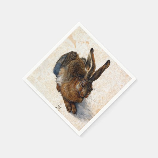 Albrecht Dürer Young Hare Serviette (Ecke)