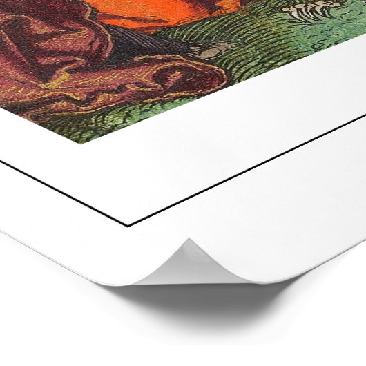 Albrecht Dürer Zedign Art Poster #1 (Ecke)