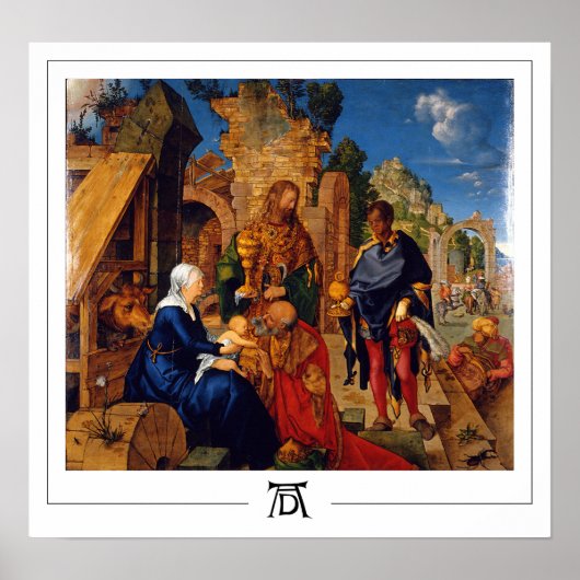 Albrecht Dürer Zedign Art Poster #3 (Vorne)