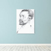 Albrecht Durer zeichnend auf Leinwand (Insitu (Holzboden))