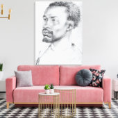 Albrecht Durer zeichnend auf Leinwand (Insitu (Wohnzimmer))