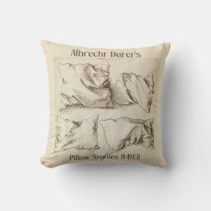 Albrecht Dürers Kissenstudium. Kopfkissen Kissen