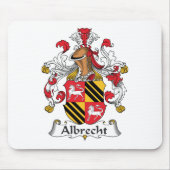 Albrecht-Familienwappen Mousepad (Vorne)