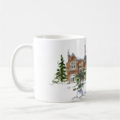 Albright-Winter-Schneemann Kaffeetasse (Links)