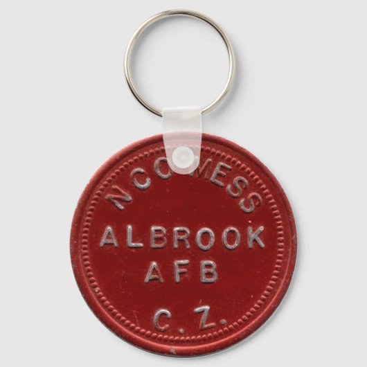 Albrook AFB NCO Mess Token Schlüsselanhänger (Vorderseite)