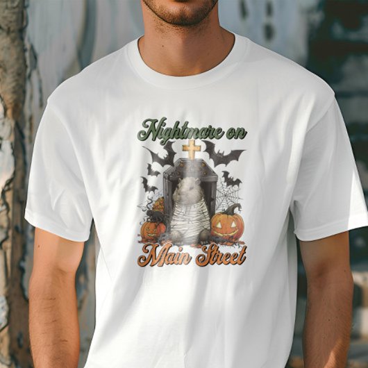 Albtraum am Main Capybara Halloween Funny T - Shir T-Shirt