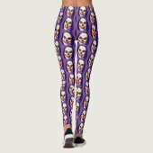 Albtraum Clownselbstportrait Leggings (Rückseite)