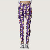 Albtraum Clownselbstportrait Leggings (Vorderseite)