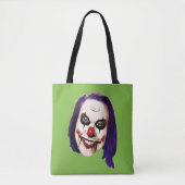 Albtraum Clownselbstportrait Tasche (Vorderseite)