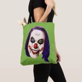 Albtraum Clownselbstportrait Tasche (Von Nahem)