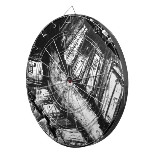 Albtraum Dartscheibe (Vorderseite rechts)