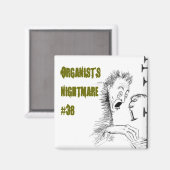 Albtraum des Organisten 38 Magnet (Vorderseite/Rückseite)