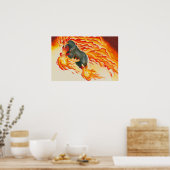 Albtraum-Detail Poster (Küche)