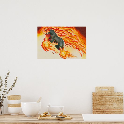 Albtraum-Detail Poster (Küche)