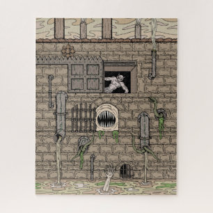 Albtraum Factory Merkwürdiger Horror Kunst Puzzle