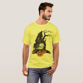 Albtraum-Fest: Ein beängstigendes Halloween-Fest T-Shirt (Vorne ganz)