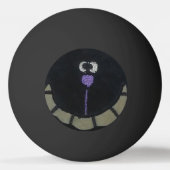 Albtraum-Katze Tischtennisball (Vorderseite)