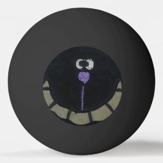 Albtraum-Katze Tischtennisball