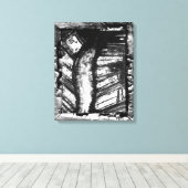 Albtraum Leinwanddruck (Insitu (Holzboden))