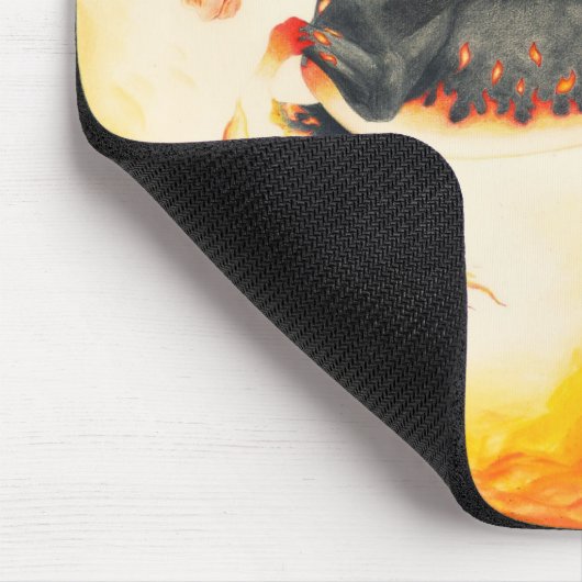 Albtraum-Neukonstruktion Mousepad (Ecke)