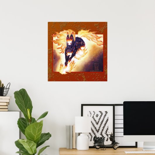 Albtraum Poster (Heimbüro)