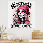 Albtraum Poster (Küche)