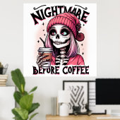 Albtraum Poster (Heimbüro)