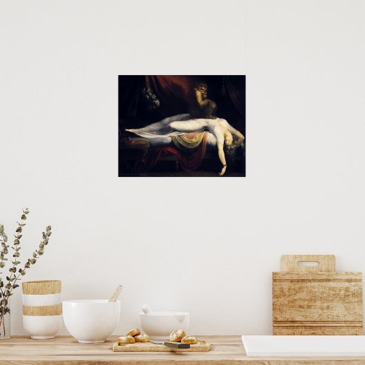 Albtraum Poster (Küche)