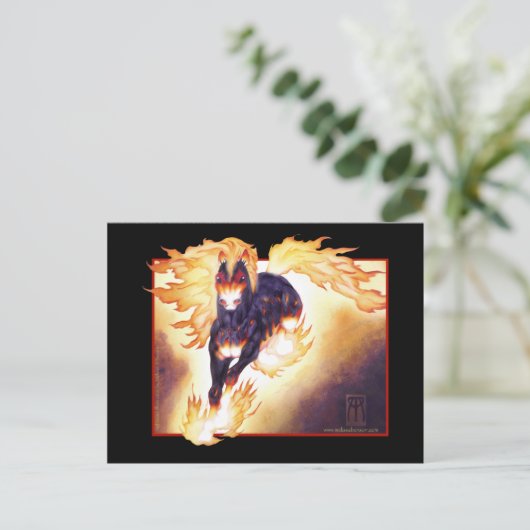 Albtraum Postkarte (Stehend Vorderseite)