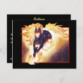 Albtraum Postkarte (Vorne/Hinten)