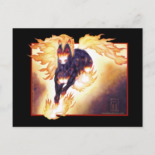 Albtraum Postkarte (Vorderseite)