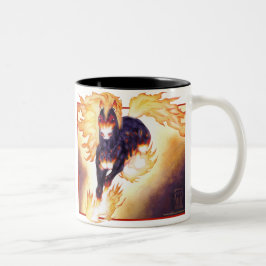 Albtraum-Tasse Zweifarbige Tasse