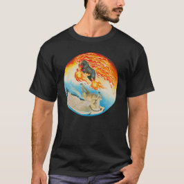 Albtraum und Mesa Pegasus Yin Yang T-Shirt