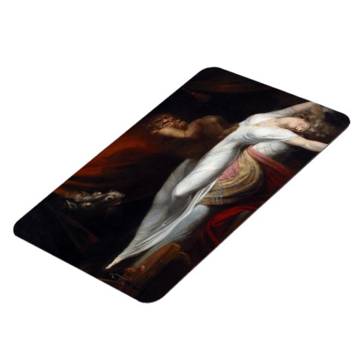 Albtraum von Henry Fuseli Gothic Macabre Dark Art Magnet (Linke Seite)
