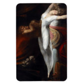 Albtraum von Henry Fuseli Gothic Macabre Dark Art Magnet (Vertikal)