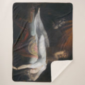 Albtraum von Henry Fuseli Gothic Macabre Dark Art Sherpadecke (Vorderseite)