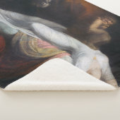 Albtraum von Henry Fuseli Gothic Macabre Dark Art Sherpadecke (3/4)