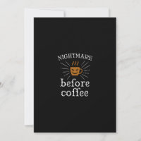 Albtraum vor dem Kaffee