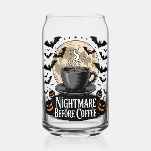 Albtraum vor Kaffeehaus Dosenglas